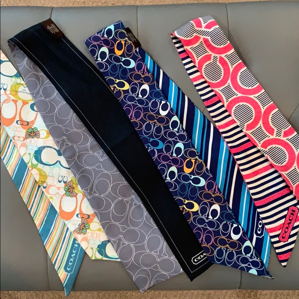 Coach Silk Scarfs